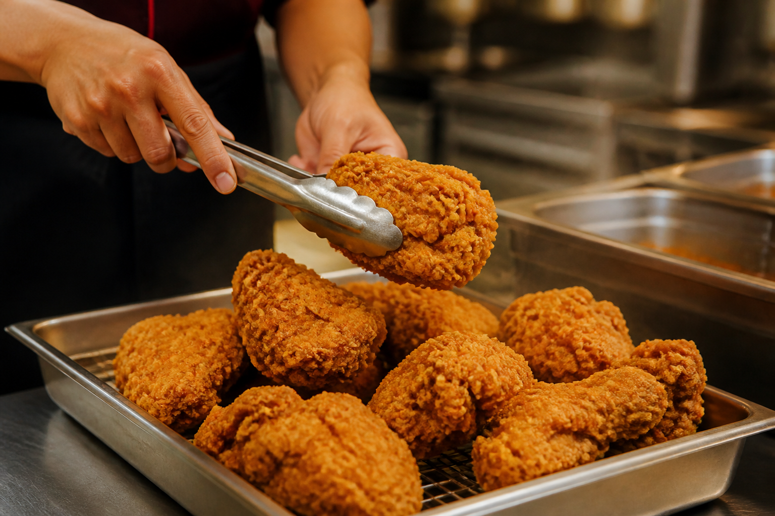 Making chicken